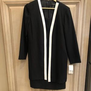 NWT Black Dress with Built in Jacket